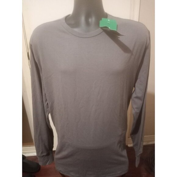 New Lucky Brand Los Angeles Long Sleeve T-shirt Men's XL Gray Logo NWT - Picture 1 of 13